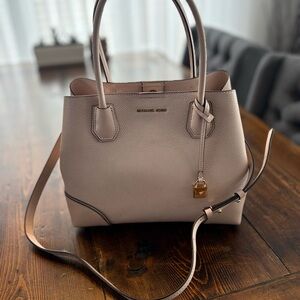 Michael Kors Taupe Leather Tote